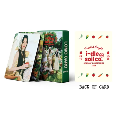 Bộ 55 Photocards i-dle 2.026 KPOP LOMO - Hộp Sưu Tập Card Giá 57.200 VND Giảm Sốc 6