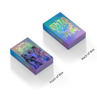 Bộ 55 Thẻ Ảnh KPOP IVE Laser Card và SWITCH LOMO, Hình Nhóm Nhạc, Giảm Giá 57%
