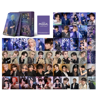 Bộ 55 Thẻ Ảnh Laser Stray Kids Magic School KPOP LOMO - Giá giảm 57.200₫