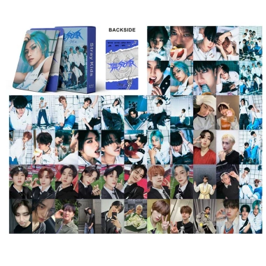 Bộ 55 Thẻ Ảnh LOMO Stray Kids STAR - Hình Nhóm KPOP, Giá Ưu Đãi 57.200₫