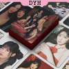 Bộ 55 Thẻ Ảnh Nhung Đỏ Chill Kill - Album KPOP LOMO, Hộp Sưu Tập, Giá 57.200 VND