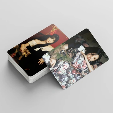 Bộ 55 Thẻ Ảnh Nhung Đỏ Chill Kill - Album KPOP LOMO, Hộp Sưu Tập, Giá 57.200 VND