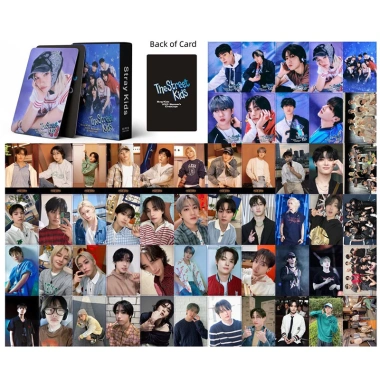 Bộ 55 Thẻ Photocard Laser Stray Kids 2.025 Lời Chào Mùa Ba Chiều Lomo - Giá 57.200₫