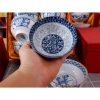 Bộ 6-10 Bát Cơm Tràng Cao Cấp Men Dày Dặn Họa Tiết Sang Trọng – Giá Chỉ 113k 4