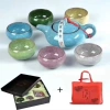 Bộ 6 ấm chén men rạn lưu ly Huydecor – Thưởng trà chè, giá ưu đãi 99.000₫ 8