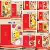 Bộ 6 bao lì xì khổ lớn 16cm bìa kraft cao cấp - Giá ưu đãi 18.750₫, chất lượng Việt Nam
