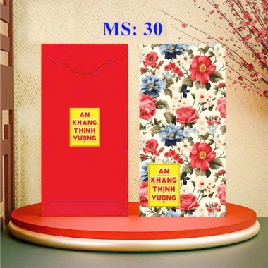 Bộ 6 bao lì xì khổ lớn 16cm bìa kraft cao cấp - Giá ưu đãi 18.750₫, chất lượng Việt Nam