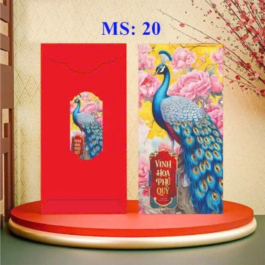 Bộ 6 bao lì xì khổ lớn 16cm bìa kraft cao cấp - Giá ưu đãi 18.750₫, chất lượng Việt Nam