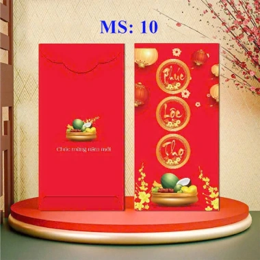 Bộ 6 bao lì xì khổ lớn 16cm bìa kraft cao cấp - Giá ưu đãi 18.750₫, chất lượng Việt Nam