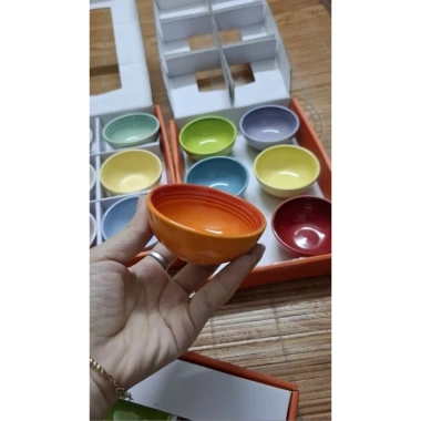 Bộ 6 Bát Chấm Cầu Vồng Le Creuset 50ml, Dùng Máy Rửa Bát, Lò Vi Sóng, Giá 349k