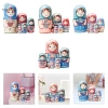 Bộ 6 Búp Bê Matryoshka Handmade - Quà Tặng sinh nhật, đồ trang trí phòng khách, văn phòng, giá ưu đãi 254.100₫ 8