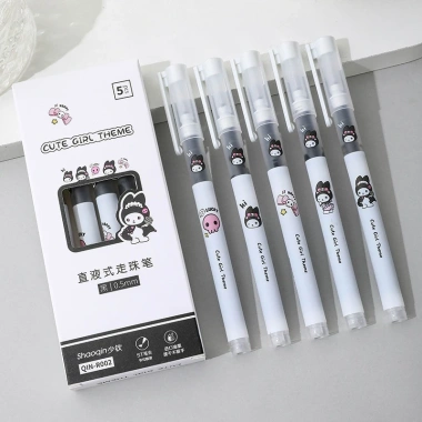 Bộ 6 Bút Gel Nước Sanrio Ngòi 0.5mm Mực Khô Nhanh - Đáng Yêu, Giá 25.000đ