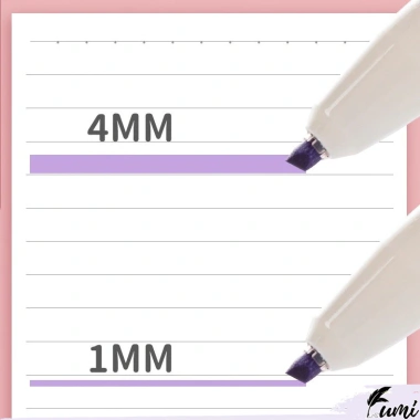 Bộ 6 bút highlight dạ quang TacoTaco HI10 dạng bấm màu dịu mắt, chỉ 92.000₫