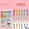 Bộ 6 bút highlight dạ quang TacoTaco HI10 dạng bấm màu dịu mắt, chỉ 92.000₫ 10