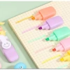 Bộ 6 bút highlight đầu dòng gắn charm - dạ quang, ghi nhớ Labulu, Kuromi - 25.500đ 5