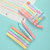 Bộ 6 bút highlight màu macaron – Dung tích lớn, đa màu, vẽ sổ tay, giảm giá 27k 6