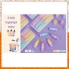 Bộ 6 bút highlight Mini kẹo ngọt B173 pastel nhỏ gọn, nhiều màu - giá 46k 4
