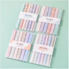 Bộ 6 Bút Highlight Pastel 2 Đầu Morandi - Đánh Dấu, Trang Trí Journal, Giá 15.500₫ 2