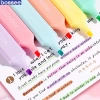 Bộ 6 Bút Highlight Pastel Dạ Quang - Mực Đậm, Không Phai, An Toàn cho Học Sinh 2
