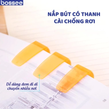 Bộ 6 Bút Highlight Pastel Dạ Quang - Mực Đậm, Không Phai, An Toàn cho Học Sinh 4