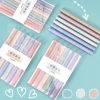 Bộ 6 bút highlight ST189 2 đầu màu pastel dễ thương, ghi nhớ sáng tạo, giá 29.800₫ 2
