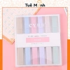 Bộ 6 bút highlight thân vuông Pastel VPPTUEMINH HI05 CY - Giá ưu đãi 27.500₫