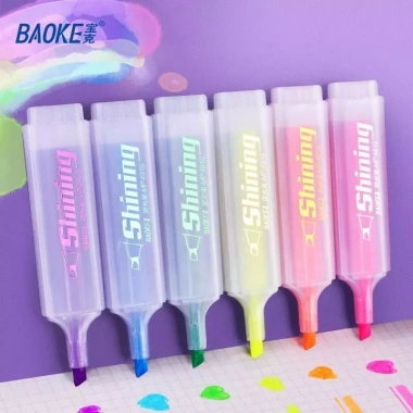 Bộ 6 bút nhớ Baoke MP4.910/MP4.904/MP492 - Highlight đa màu, giảm giá 20% chỉ 75.000₫ 9
