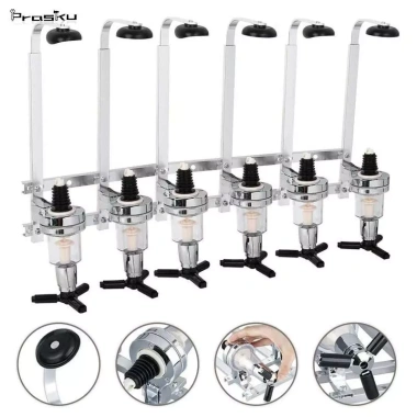 Bộ 6 Chai Đựng Rượu và Đồ Uống Giá Tiết Kiệm, Phù Hợp Tiệc Cocktail và Nhà Bếp 6 Bộ 6 Chai Đựng Rượu và Đồ Uống Giá Tiết Kiệm, Phù Hợp Tiệc Cocktail và Nhà Bếp 6