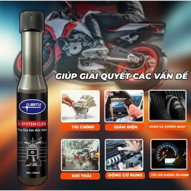Bộ 6 Chai Vệ Sinh Kim Phun LIBITU - Đánh Bay Cặn Xăng, Cân Bằng Tốc Độ, Tiết Kiệm Nhiên Liệu