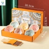 Bộ 6 chén sứ hình con vật dễ thương + 6 đôi đũa hoa, đồ dùng nhà bếp, hộp quà sang, phù hợp làm quà sinh nhật, giảm còn 120.000₫