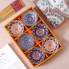 Bộ 6 chén sứ hình con vật dễ thương + 6 đôi đũa hoa, đồ dùng nhà bếp, hộp quà sang, phù hợp làm quà sinh nhật, giảm còn 120.000₫ 7