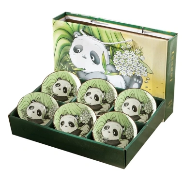 Bộ 6 chén sứ hình con vật dễ thương + 6 đôi đũa hoa, đồ dùng nhà bếp, hộp quà sang, phù hợp làm quà sinh nhật, giảm còn 120.000₫ 8