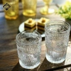 Bộ 6 cốc thủy tinh cao cấp 350ml ly hoa mặt trời dập nổi, chỉ 89.000₫ 2