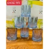 Bộ 6 cốc thủy tinh cao cấp vân sóng xanh chịu nhiệt - Giá ưu đãi 75.000₫ 6