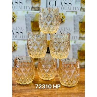 Bộ 6 cốc thủy tinh cao cấp vân sóng xanh chịu nhiệt - Giá ưu đãi 75.000₫ 9