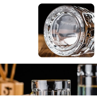 Bộ 6 cốc thủy tinh cao - Ly dày dặn như pha lê, sang trọng, quán chỉ 237.500₫ 7