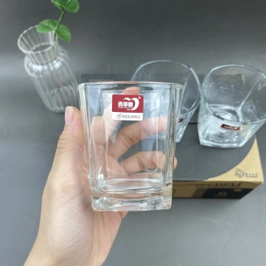 Bộ 6 Cốc Thủy Tinh Lục Giác - Thiết Kế Sang Trọng, Độ Bền Cao, Giá Ưu Đãi 54.000 VNĐ, Phù Hợp Mọi Không Gian 2