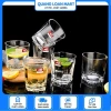 Bộ 6 Cốc Thủy Tinh Lục Giác - Thiết Kế Sang Trọng, Độ Bền Cao, Giá Ưu Đãi 54.000 VNĐ, Phù Hợp Mọi Không Gian 4