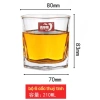 Bộ 6 Cốc Thủy Tinh Lục Giác - Thiết Kế Sang Trọng, Độ Bền Cao, Giá Ưu Đãi 54.000 VNĐ, Phù Hợp Mọi Không Gian 9