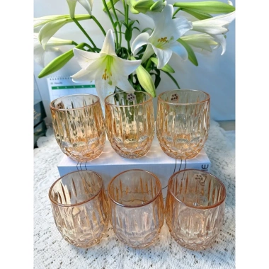 Bộ 6 cốc thủy tinh uống nước cao cấp sang trọng vân bóng - Giá chỉ 227.900₫ 8 Bộ 6 cốc thủy tinh uống nước cao cấp sang trọng vân bóng - Giá chỉ 227.900₫ 8