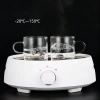Bộ 6 Cốc Trà Thủy Tinh Cao Cấp Chịu Nhiệt, Sang Trọng, Giá Ưu Đãi 40.000₫ 8