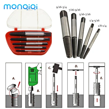 Bộ 6 đầu vặn vít gãy 3-22mm MONQIQI – Tháo ốc gãy, lấy vít gãy, giá chỉ 49.000₫ Bộ 6 đầu vặn vít gãy 3-22mm MONQIQI – Tháo ốc gãy, lấy vít gãy, giá chỉ 49.000₫