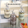 Bộ 6 dĩa ăn trái cây Nắp Thỏ House inox 304 không gỉ, sang trọng kèm hộp, chỉ 80.000₫