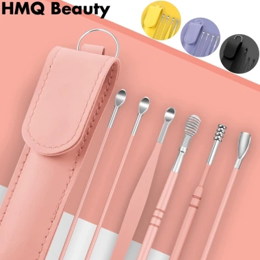 Bộ 6 Dụng Cụ Làm Sạch Tai - Đánh Bay Bụi Đệm Tai, Giá Ưu Đãi 35.970₫