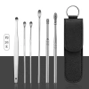 Bộ 6 Dụng Cụ Lấy Ráy Tai Thép Không Gỉ Bọc Túi Da - Vệ Sinh Tai Tiện Dụng Ưu Đãi 4