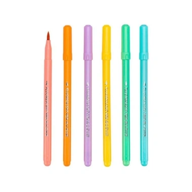 Bộ 6 Highlighter Đầu Mềm Nhựa Nhiều Màu - Bút Đánh Dấu Văn Phòng Phẩm Giá Ưu Đãi 54.120₫ 2