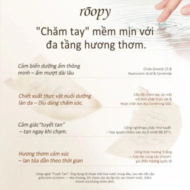 Bộ 6 hương Roopy Kem tay tinh dầu thực vật 75g - hương ba tầng hoa quả dưỡng ẩm cấp nước, Roopy x Butterbear 4