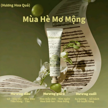 Bộ 6 hương Roopy Kem tay tinh dầu thực vật 75g - hương ba tầng hoa quả dưỡng ẩm cấp nước, Roopy x Butterbear 5