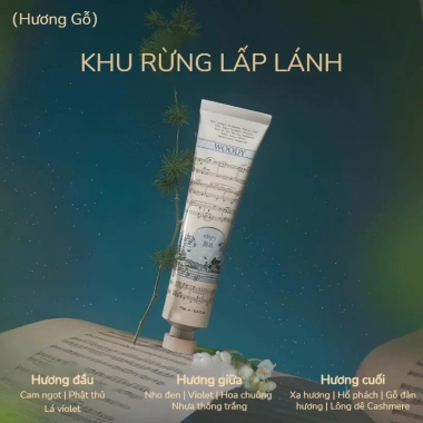 Bộ 6 hương Roopy Kem tay tinh dầu thực vật 75g - hương ba tầng hoa quả dưỡng ẩm cấp nước, Roopy x Butterbear 9