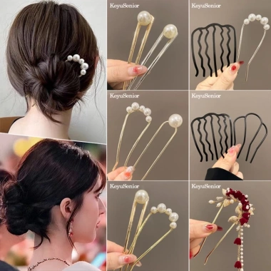 Bộ 6 kẹp tóc chữ u đơn giản thời trang Hàn Quốc cho nữ - Giá 15.840 VND 9 Bộ 6 kẹp tóc chữ u đơn giản thời trang Hàn Quốc cho nữ - Giá 15.840 VND 9